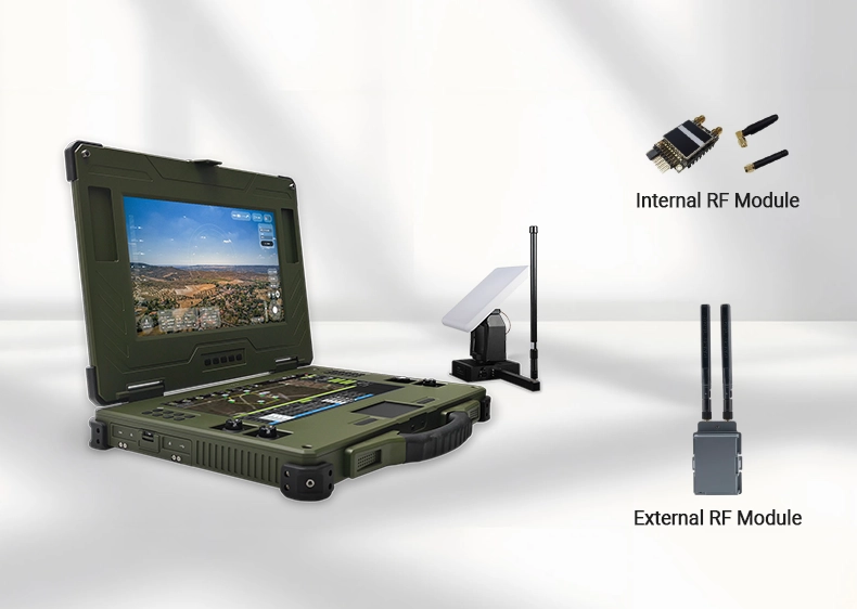 Internal and External RF Module Options for Tactical Communications
