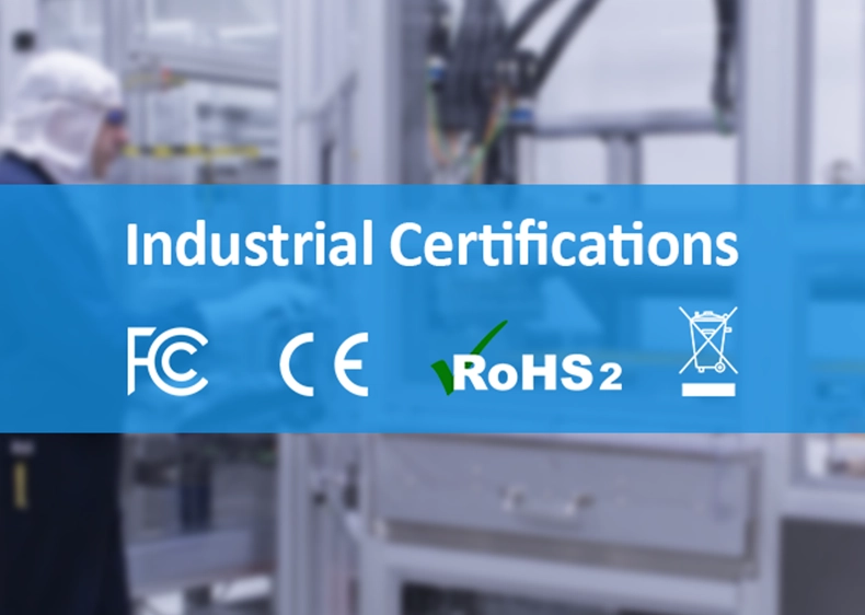 Certified for Industrial-Grade Performance and Safety