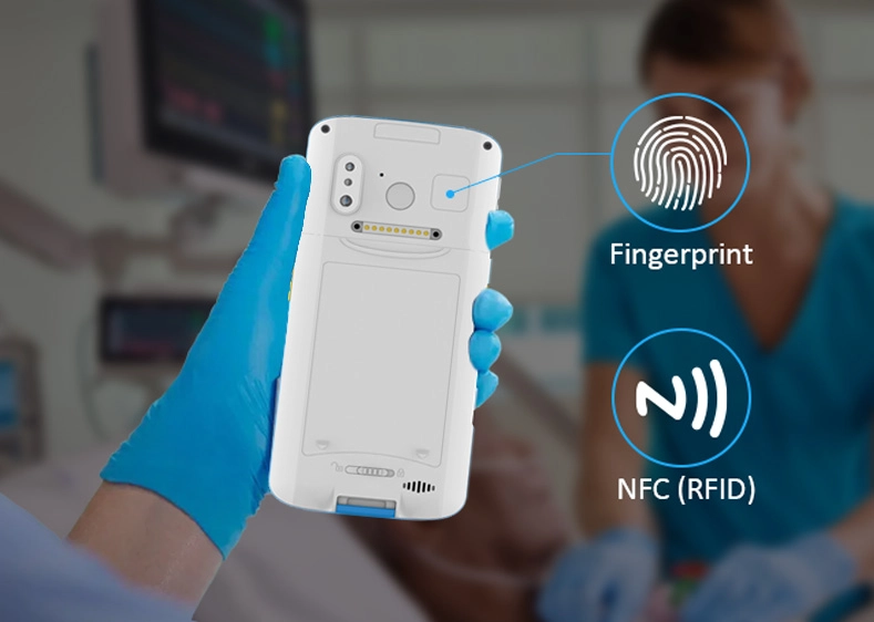 Enhanced Security with Fingerprint and NFC Capabilities