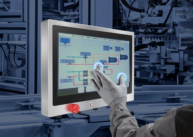 Capacitive 10-point Multi-touch for Enhanced Interactivity