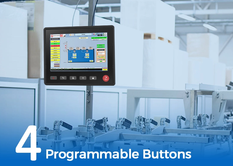 Customizable Controls with Programmable & Emergency Buttons