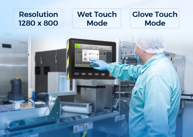 10.1" High-Resolution Touchscreen for Maximum Visibility