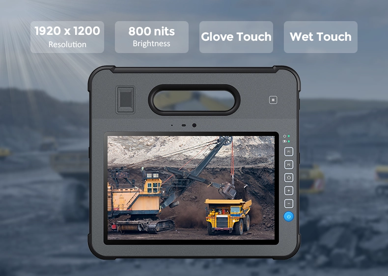 High-Definition Display with Enhanced Touch Sensitivity