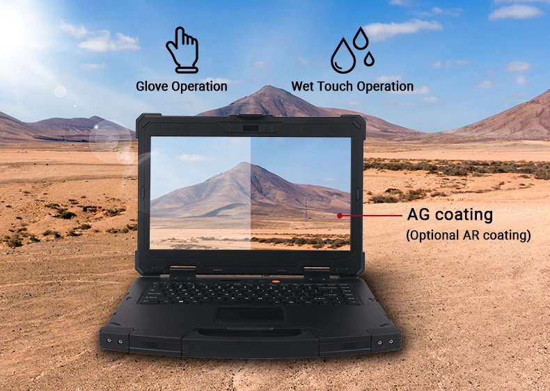 14" Full HD Display with Sunlight Readability